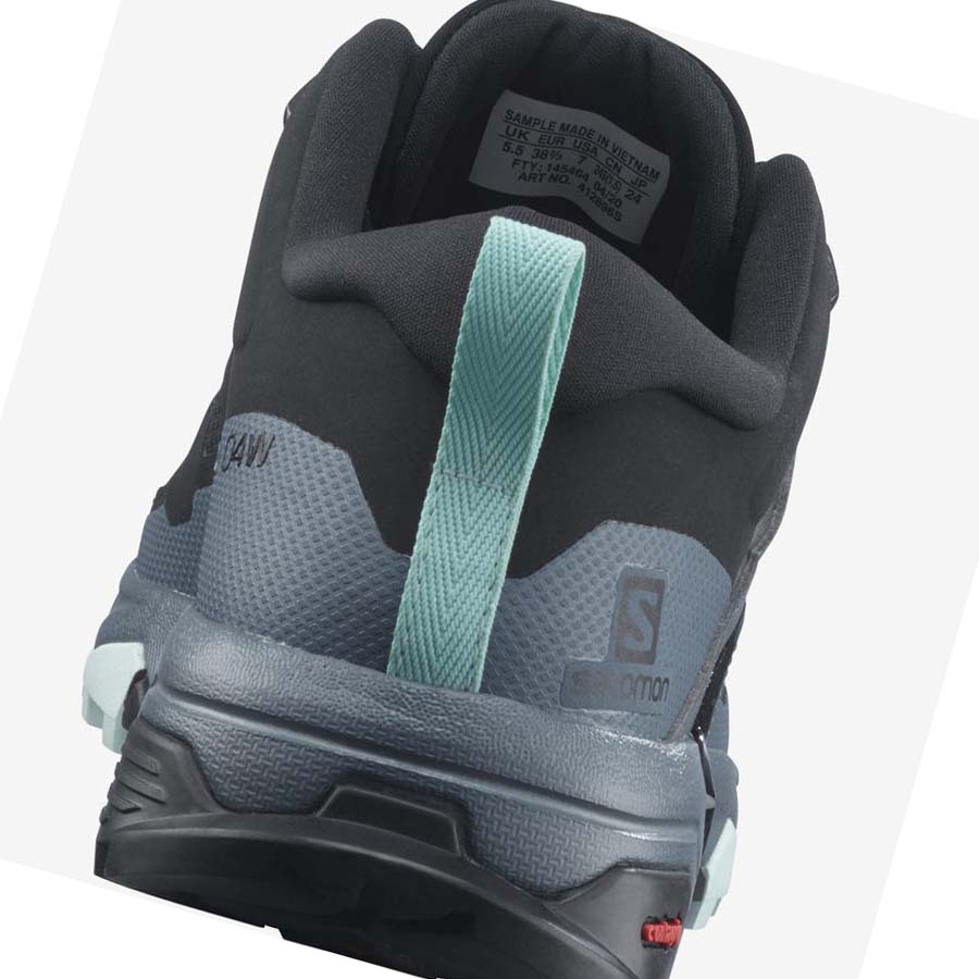 Salomon WoX ULTRA 4 GORE-TEX Túracipő Női Fekete | HU 2801KOR